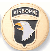 101st Airmobile Division Medal Insert (Etched)