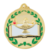 2 1/2" ME Series Color Medals - Academic