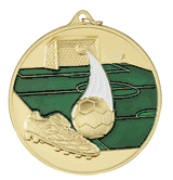 2 1/2" ME Series Color Medals - Soccer