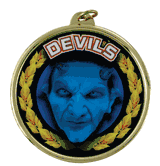 2 1/4" Blue Devils Medal