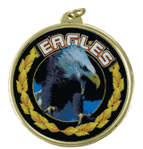 2 1/4" Eagles Medal - TM Series