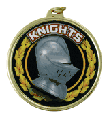 2 1/4" Knights Medal - TM Series