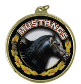 2 1/4" Mustangs Medal - TM Series