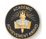 Academic Achievement Award Pin (BR Series)