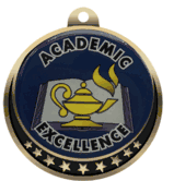 Academic Excellence Insert Medal