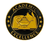 Academic Excellence Lapel Pin