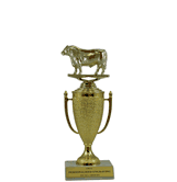 Achievement Cup Trophy - Bull Figure