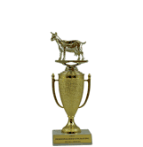 Achievement Cup Trophy - Goat Figure