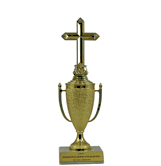 Achievement Cup Trophy - Religious Cross