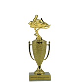 Achievement Cup Trophy - Snowmobile Figure