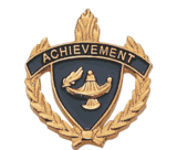 Achievement Wreath & Lamp of Learning Pins