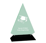 Acrylic Triangle Award - Graduate