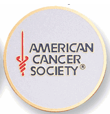 American Cancer Society Medal Insert (Etched)