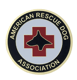 American Rescue Dog Association Medal Insert (Etched)