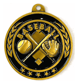 Classic Antique Gold Medal: Baseball