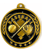 Classic Antique Gold Medal: Baseball