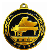 Classic Antique Gold Medal: Piano