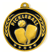 Classic Antique Gold Medal: Pickleball