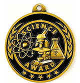 Classic Antique Gold Medal: Science