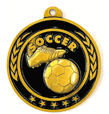 Classic Antique Gold Medal: Soccer