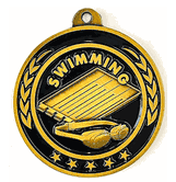 Classic Antique Gold Medal: Swimming