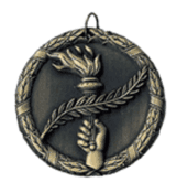 Antique Series Medals - Victory Torch