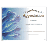 Appreciation Certificates