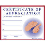 Appreciation Free Template