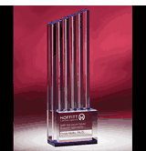 Ascent Blue Crystal Leadership Trophy