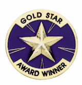 Award Winner Pin