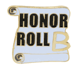 B Honor Roll Pin