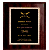 Baseball Plaque