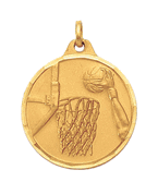 Basketball Hoop Medals (1 1/4")