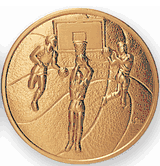 Basketball (Male) Litho Medal Insert