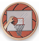 Basketball Medal Insert (497661)