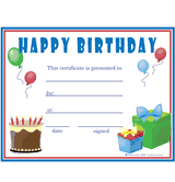 Birthday (Boy) Free Template