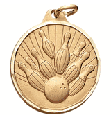 Bowling 1 1/4" E-Series Medals