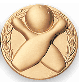 Bowling GENERAL 10 Pin Medal Insert