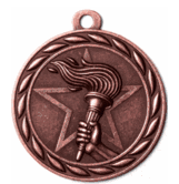 Bronze Torch Medal (2")