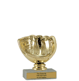 Budget Baseball Glove Award Trophy