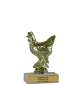 Budget Chicken Award Trophy