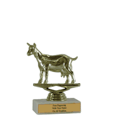 Budget Goat Award Trophy