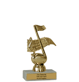 Budget Musical Note Award Trophy