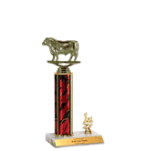 Bull Figure Place Trim Trophies (1st, 2nd, 3rd)