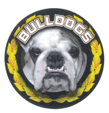 Bulldogs Mascot Medal Insert