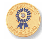 Celebrating Excellence Pin