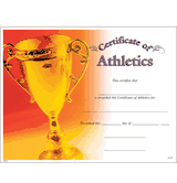 Certificate of Athletics