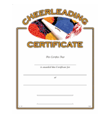 Cheerleading Certificates