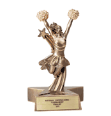 Cheerleading - Star Series Resin Trophies (Female)