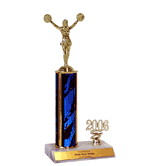 Cheerleading Year Trim Trophies